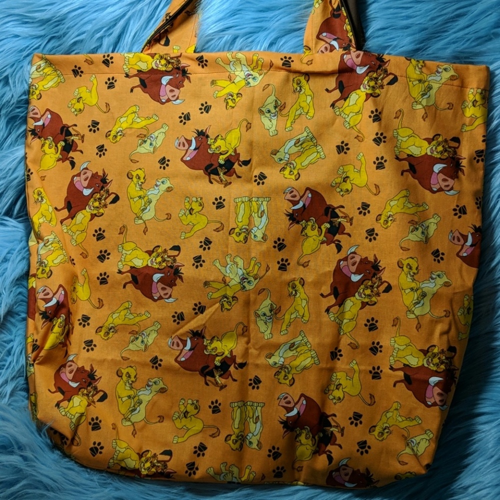 Handmade Lion King Tote Bag